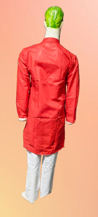 Red Kurta - Image 2
