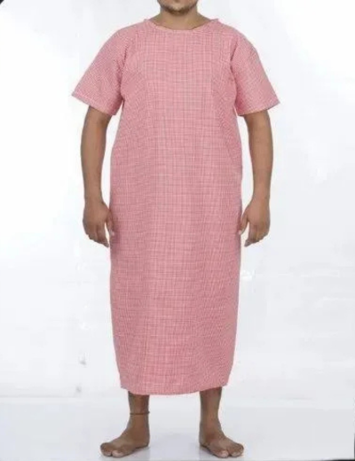 Male Patient Dress Round Neck