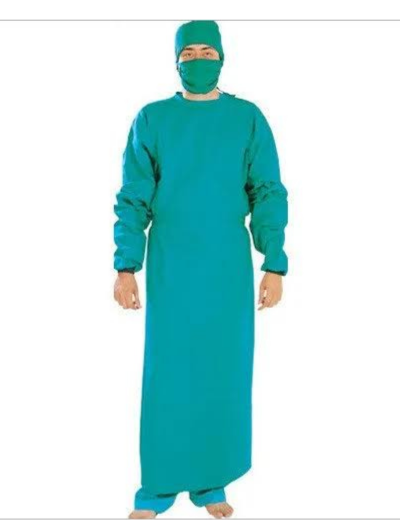 OT Gown Men | Dr OT Gown | Hospital Use | Green Gown |