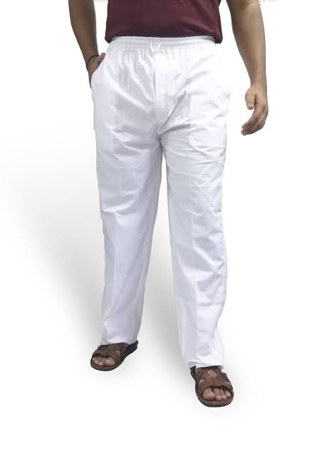 Cotton Elastic Flap Payazama | Side pocket with right side chain | Front flap with chain | - Image 2