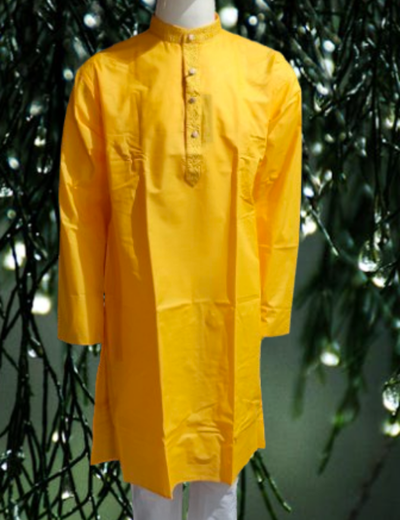 Haldi Special Yellow Kurta