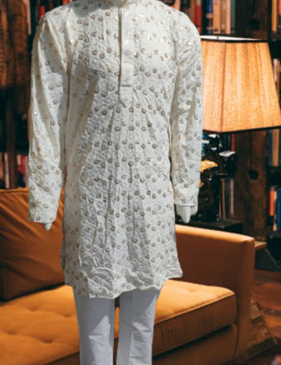 Sequence Party Wear Kurta - Image 4